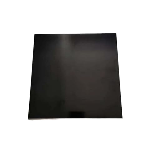 1 Stück antistatische schwarze Glasfaser-Vorlagenplatte, G10-Epoxidglasfaser, FR4-Glasfaserplatte, abnehmbare Plattform for 3D-Drucker(330MM x 330MM,4mm) von Lasitmerh