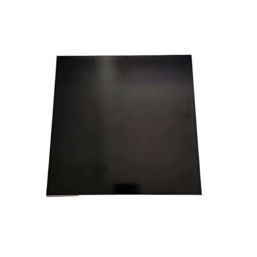 1 Stück antistatische schwarze Glasfaser-Vorlagenplatte, G10-Epoxidglasfaser, FR4-Glasfaserplatte, abnehmbare Plattform for 3D-Drucker(350MM x 350MM,2mm) von Lasitmerh