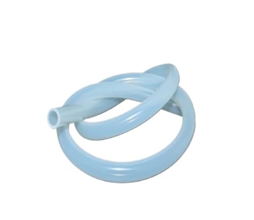 1 stück 1/5 Meter Lebensmittelqualität Klar Transparent Silikonschlauch Flexible Ungiftig for Garten Aquarium Weiche Schläuche Rohr(5 Meter,ID 2mm x OD 4mm) von Lasitmerh