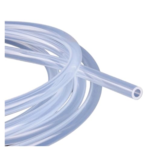 1 stück 1/5 Mt Lebensmittelqualität Silikonkautschuk Aquariumpumpenschlauch Transparent Flexibles Rohr 4 5 6 7 8 10 11 12 14 16 18 20 21 22 mm Klarer Schlauch(5 meter,ID 6mm x OD 8mm) von Lasitmerh