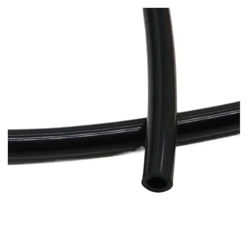 1 stück 1 m Flexibler Silikonschlauch ID 1 2 3 4 6 7 8 9 10 12 14 16 18 20 25 mm Bunte weiche Schläuche in Lebensmittelqualität Getränkeleitung Wasserschlauch(Black,1m 1x2mm) von Lasitmerh