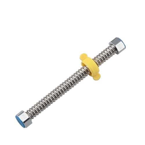 1 stück 304 Edelstahl Becken Toilette Wasser Gewebt 1/2 "sanitärschlauch Bad Heizung Verbinden Wellrohre Mit Schraubenschlüssel Rohr(150cm) von Lasitmerh