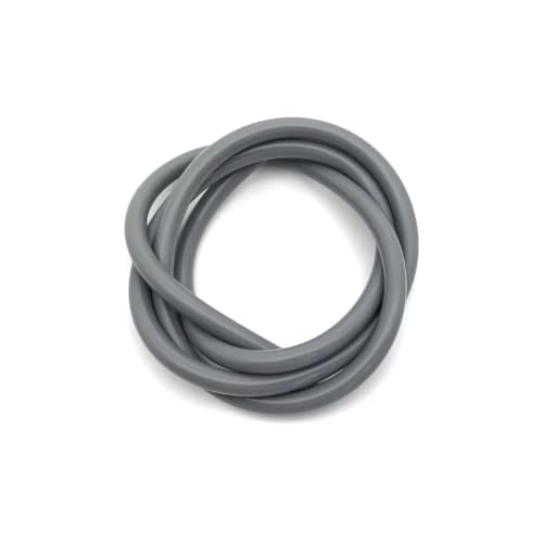 1PC 1Meter ID 2 3 4 5 6 8 9 10 12mm Silikon Rohr Flexible Gummi Schlauch Grade Softdrink Rohre Wasser Anschluss Schläuche(Gray,1m OD 7xID 5mm) von Lasitmerh