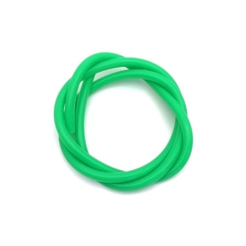 1PC 1Meter ID 2 3 4 5 6 8 9 10 12mm Silikon Rohr Flexible Gummi Schlauch Grade Softdrink Rohre Wasser Anschluss Schläuche(Green,1m OD 8xID 4mm) von Lasitmerh