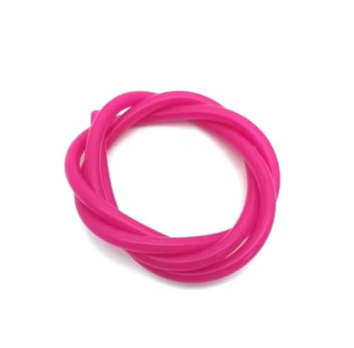 1PC 1Meter ID 2 3 4 5 6 8 9 10 12mm Silikon Rohr Flexible Gummi Schlauch Grade Softdrink Rohre Wasser Anschluss Schläuche(Rose,1m OD 8xID 6mm) von Lasitmerh