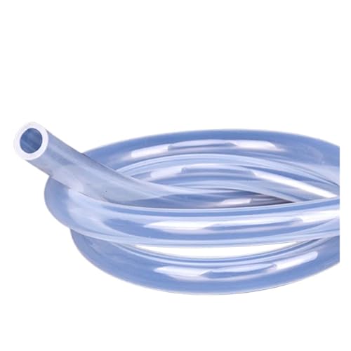 1pc 1/5M Flexible Silikon Rohr 4 5 6 7 8 10 11 12 14 16 18 20 21 22 Mm Lebensmittel Rohr Schlauch Pumpe Aquarium Temperatur Widerstand Ungiftig Transparent(5 Meter,ID 9mm x OD 11mm) von Lasitmerh