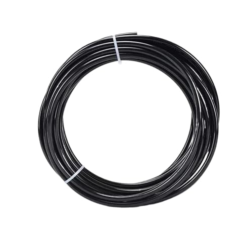 1pc 10M/20Meter Pneumatische Schlauch Kompressor Luft Rohr 4 * 2,5mm 6 * 4mm 8 * 5mm 10 * 6 12 * 8mm Schläuche PU Rohr(Black 10m,6x4mm) von Lasitmerh