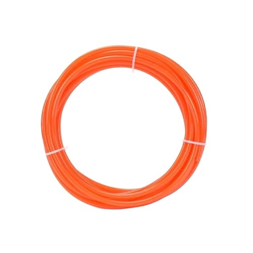 1pc 10M/20Meter Pneumatische Schlauch Kompressor Luft Rohr 4 * 2,5mm 6 * 4mm 8 * 5mm 10 * 6 12 * 8mm Schläuche PU Rohr(Orange 10m,6x4mm) von Lasitmerh
