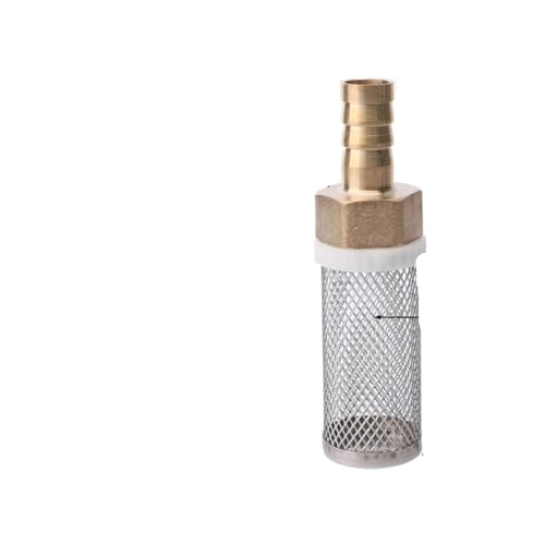 1pc 6-19mm Verlängert Edelstahl Mesh Filter Garten Bewässerung Pumpe Schutz Schlauch Wasser Reinigung Messing(16mm) von Lasitmerh