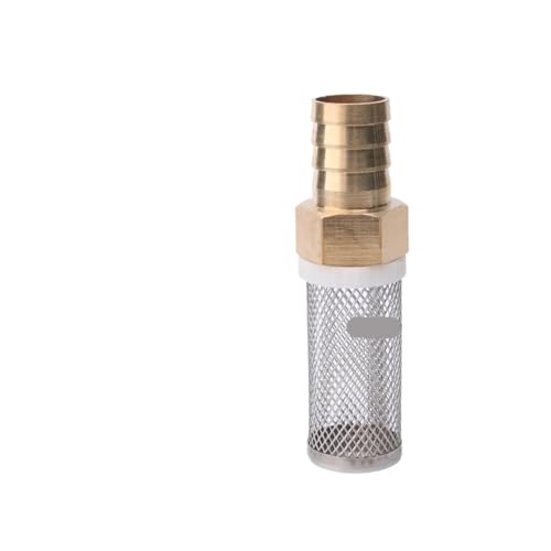 1pc 6-19mm Verlängert Edelstahl Mesh Filter Garten Bewässerung Pumpe Schutz Schlauch Wasser Reinigung Messing(19mm) von Lasitmerh