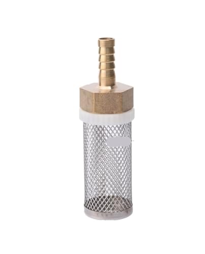 1pc 6-19mm Verlängert Edelstahl Mesh Filter Garten Bewässerung Pumpe Schutz Schlauch Wasser Reinigung Messing(8mm) von Lasitmerh