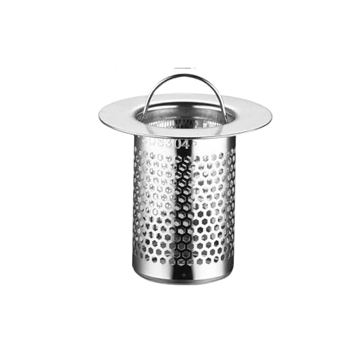 1pc Edelstahl Bodenablauf Filter Mesh Mit Griff Küche Waschbecken Anti-verstopfung Bad Haar Falle Dusche Leck Net Sieb(2) von Lasitmerh