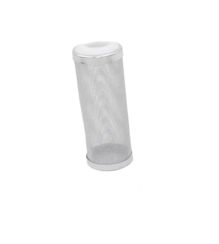 1pc Edelstahl Filter S/L Größe Aquarium Zubehör Zufluss Einlass Schützen Spezielle Garnelen Zylinder Net(Mixed G4612AB) von Lasitmerh