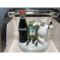 Jahrgang 1999 Coca-Cola Marke Sammlerstück Mini Uhr Eisbär Koks Flaschen Neu in Box von LastWordThreads
