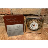 Vintage 1980Er Godinger Versilberter Quarz Analog Wecker Gehämmert Design Style No. 1280 Vintage 1980Er Godinger Versilberter Quarz Analog Wecker Gehämmert Design Style No. 1280 von LastWordThreads