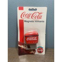 Vintage 1995 Sammlergetränk Eiskalt Coca-Cola Soda Spender Magnet Neu Im Paket Nr. 51447 von LastWordThreads