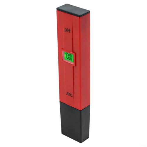 0 0 14 0 pH Digital Meter mit Temperaturkompensation und empfindlicher Sonde für Aquarium, Pool und allgemeine Wassertests mit Hintergrundbeleuchtung und 0 1 pH Genauigkeit von Lastdaytime