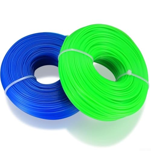 200m Nylonfaden Trimmerfaden 2er Pack 1 6mm Durchmesser für optimale Schnittleistung in Rasen und Garten von Lastdaytime