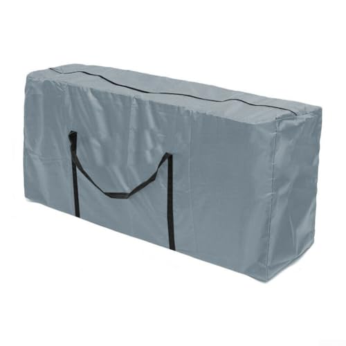 210D Oxford Cloth Outdoor Storage Solution, Protects Cushions with Convenient Handle and Spacious Design for Easy Use (122 * 39 * 55cm) von Lastdaytime