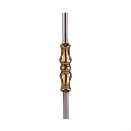 304 Edelstahl Balkonbaluster Teile für elegantes Treppendesign und Heimwerker (Goldene Vasenstange) von Lastdaytime