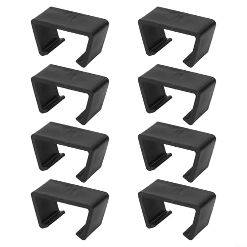 48 Stück Terrassen-Sofa-Clips für sektionale Verwendung, starke Kunststoff-Clips für Außen- und Innenmöbel (8 Stück 72 mm) von Lastdaytime