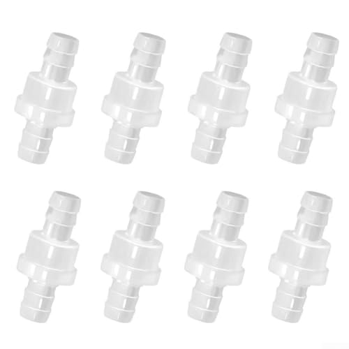 8 Rückschlagventile mit Schlauchstutzen-Design, perfekt entwickelt, um Effizienz und Sicherheit für Wassertransportanwendungen zu verbessern (12 mm) von Lastdaytime