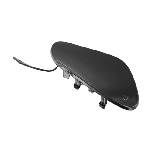 Abschlepphaken Abdeckkappe für vordere Stoßstange kompatibel mit für Mercedes W205 C-Klasse 2019 2021, passend für C180 C200 C220 C250 C300 OEM 2058856402 (Schwarz) von Lastdaytime