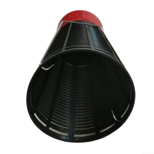 Angelfalle Köderkäfig 50-teiliges Set mit Netz und Schwimmer für effektive Köderstreuung und Fischsammlung (groß, schwarz) von Lastdaytime