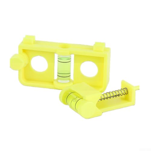 Bogen-Saiten-Wasserwaage für Combo für Compoundbögen zur Unterstützung der richtigen Nocken- und Sichtausrichtung (gelb) von Lastdaytime