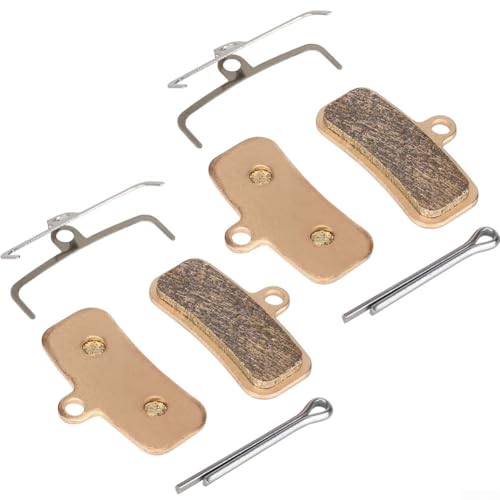 Bremsbeläge aus Metall für SAINT QUADIEM und ZEE Serie kompatible Modelle bieten hervorragende Leistung und Wärmeableitung unter rauen Bedingungen (Roségold) von Lastdaytime