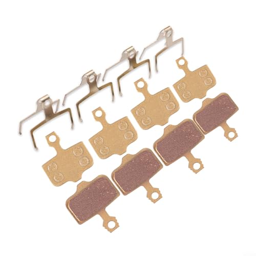 Bremsbeläge für SRAM DB1, DB3, DB5, Elixir R, E1, für E3, für E5, für E7, E9, XX, XO geeignet für jedes Wetter (4 Stück Vollmetall) von Lastdaytime