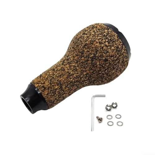 DIY modifizierte Angelrolle Griff Knauf Griff für DAIWA Spinningscasting Rollen, kompatibel mit verschiedenen Modellen einschließlich NASCI und WANFORD (1 Set Gummikorken) von Lastdaytime