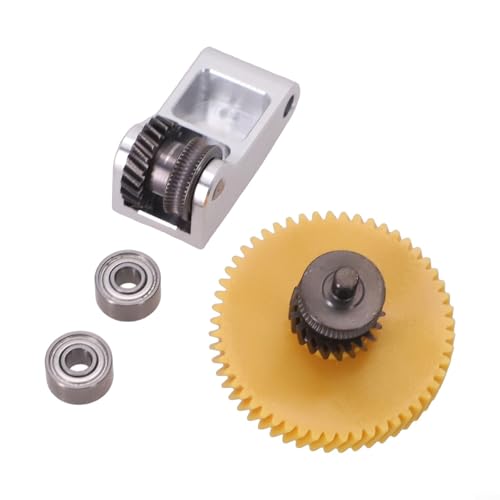 Doppellager-Extruder-Getriebe-Set, kompatibel mit Bambu Lab X1 und P1 Serienmodellen, sorgt für effiziente Druckergebnisse von Lastdaytime