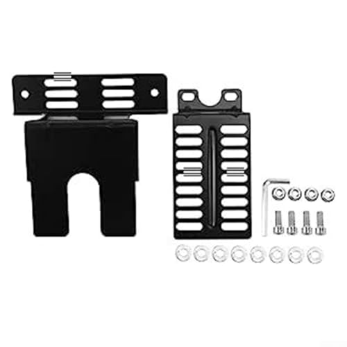 Drehspieß-Halterungs-Set zum Grillen, verstellbares und stabiles Eisen für optimale Leistung (Eisen) von Lastdaytime