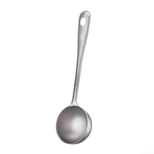 Esslöffel Kaffeelöffel mit langem Griff aus Titan, bietet konsistente 1 Esslöffel Kaffeemessung zum Brauen (kugelförmig) von Lastdaytime