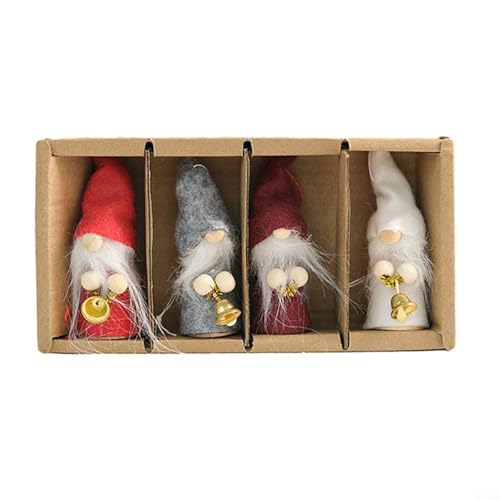 Festliche Zwerg Plüsch Santa Puppe für Weihnachten und Ostern Dekoration, lustige Feiertagsverzierung für drinnen und draußen (15#) von Lastdaytime