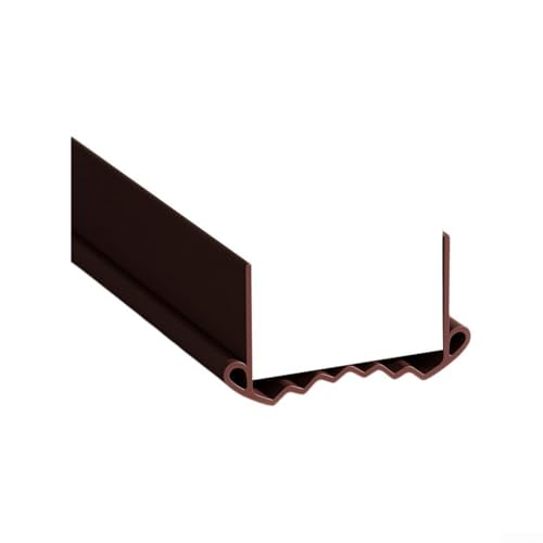 Flexibler Türspalt-Isolationsstreifen, 96 cm, PVC, zur Reduzierung der Lärmbelastung (braun) von Lastdaytime