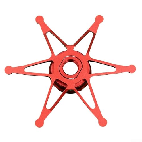 Für DAIWA b5p5 cc80 kompatibler 65 mm Angelrollenschlüssel und leichtes Aluminium-Werkzeug (rot) von Lastdaytime