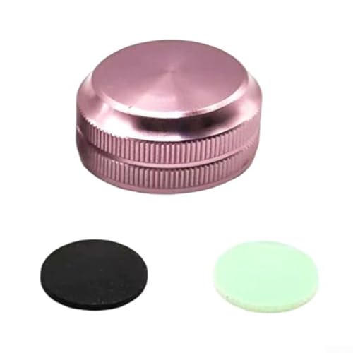 Für DAIWA für Lexa TW kompatibler Bremsknauf, spezielle Feinabstimmungsmutter zum Werfen von Angelrolle, Aluminiumlegierung mit Unterlegscheiben (rosa) von Lastdaytime
