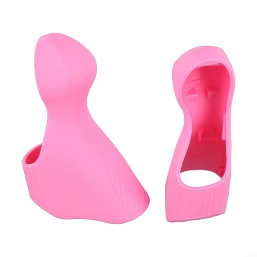 Für St5700 105 Gummi-Bremshebelhauben, 1 Paar Schalthebelabdeckungen für verbessertes Fahrerlebnis (Rosa) von Lastdaytime