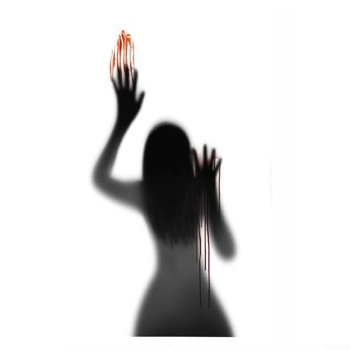 Halloween-Dekorationen für Wände und Fenster mit Horror-Thema mit PVC-Aufklebern, die wasserdicht und wiederverwendbar sind (TBW9191) von Lastdaytime
