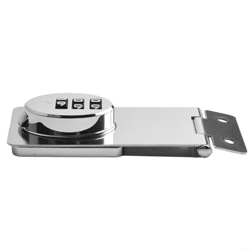 Keyless Cabinet Password Lock Stainless Steel Hasp Ratch for Secure For Doors and Storage Spaces von Lastdaytime