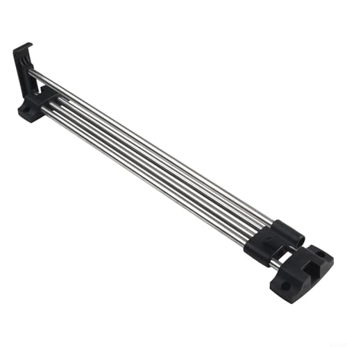 Kleiderbügel aus Edelstahl mit einziehbarem Mechanismus für bessere Luftzirkulation (400 mm) von Lastdaytime