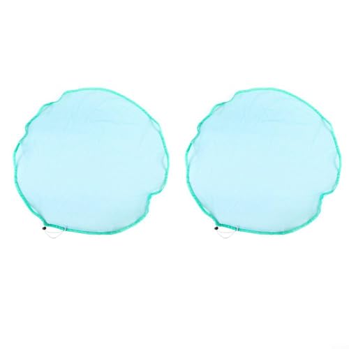 Lastdaytime 2er-Pack verstellbare Regenwasser-Kollektion, Nylon-Netzabdeckungen für Wasserspeicher, um Schmutz und das Eindringen von Kleintieren zu verhindern (grün) von Lastdaytime