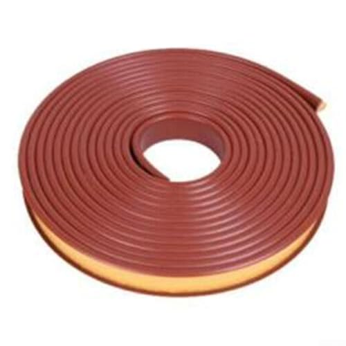 Lastdaytime 5 m U-förmiger TPE-Möbelkantenstreifen, 16 mm breit, Schutzdichtung für Tische, Schränke und Regale (braun) von Lastdaytime