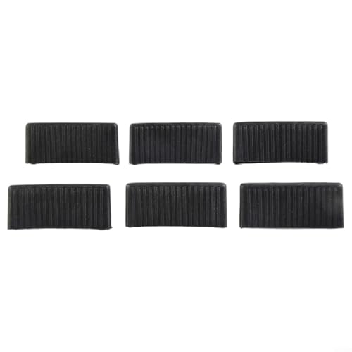Lastdaytime 65 mm Ersatz-Kappenhalter aus Kunststoff für Lattenroste, 6-teiliges Set in Standardgröße (6 Stück) von Lastdaytime