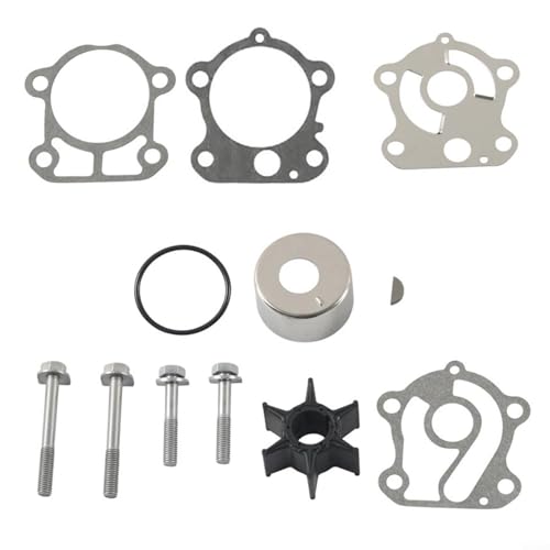 Lastdaytime 692W0078 Wasserpumpenlaufrad Reparatursatz Ersatz für Außenbordmotoren 60 90HP enthält alle notwendigen Teile für die Kühlsystem-Restaurierung von Lastdaytime