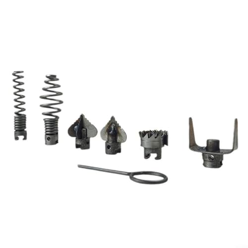 Lastdaytime 7-teiliges Metallabflussschlangenschneider-Set für Zuhause, Badezimmer, Küchenspülen von Lastdaytime