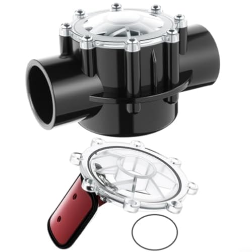 Lastdaytime 7235 Rückschlagventil-Montagesatz, mit 7056 Ventildeckel und Klappe, CPVC 3,8 - 5,1 cm Federrückschlagventil, für Zodiac 7235/7236/7305/7511/7512 Pool- und Spa-Systeme (B) von Lastdaytime