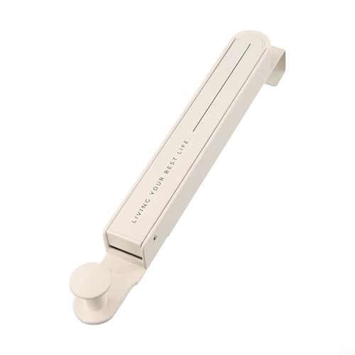 Lastdaytime Kompaktes Abtropfgestell, platzsparend, faltbar, Wandhaken für den Heimgebrauch (Weiß, 2 cm) von Lastdaytime